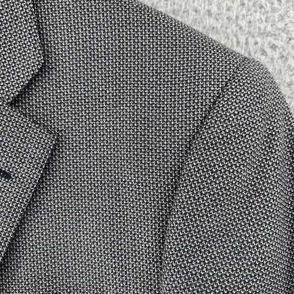 John W Nordstrom Loro Piana Super 120s Wool Silk 38 R Sport Coat Suit Jacket - Picture 16 of 16